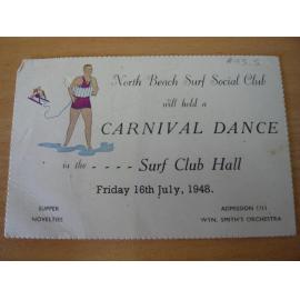 North Beach Surf Social Club Carnival Dance ticket