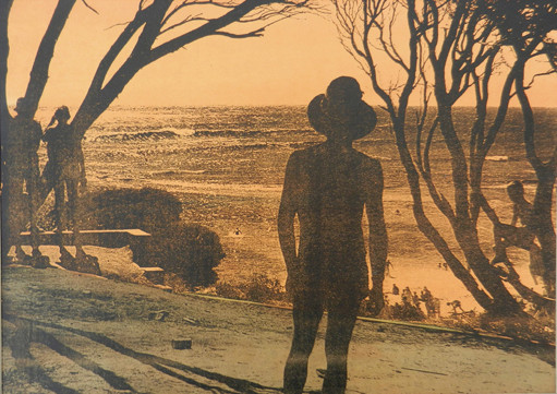 Yallingup Bay, 1968, by Greg Woodward